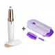 Kit de cuidados femininos lápis para sobrancelha + Depilador recarregável sem fio 2 em 1 em oferta