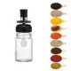 Kit 6 Porta Tempero Condimento de Vidro com Tampa Colher Embutida em oferta