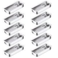 Imagem da promoção KIT com 10 Formas de Pão Caseiro Bolo Inglês nº1 - nº2 - nº3 Aluminio Resistente