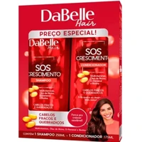 Imagem da promoção Kit Dabelle Shampoo 250Ml+Condicionador 175Ml Sos Crescimento