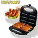 110V/220V Crepeira Elétrica Antiaderente Máquina de Pratic Hot Dog Queijo Coalho Espetinho em oferta