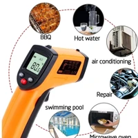 Imagem da promoção Termômetro Industrial Digital Infravermelho Laser Medição Temperatura Industrial -55ºc. até 400ºc