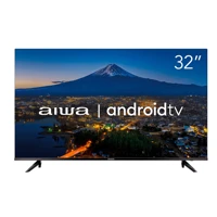 Imagem da promoção Smart TV Aiwa 32" Android HD Borda Ultrafina Wi-Fi HDR10 AWS-TV-32-BL-02-A