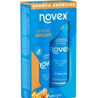 Imagem da promoção Kit Novex Shampoo 300ml + Condicionador 300ml Argan - Embelleze
