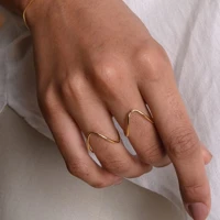 Imagem da promoção Anel Fátima Regulável Novela Vale Tudo com Banho em Ouro 18k -