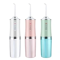 Imagem da promoção Irrigador Dental Oral Recarregavél 220ml Higiene Limpeza Bucal Portátil Limpador de Dente