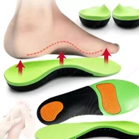 Imagem da promoção Par de Palmilha Para Fascite Plantar Ortopédica Pé Chato Pisada Pronada Esporão Pés Cansados