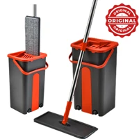 Imagem da promoção Mop Esfregão Lava e Seca Powermaid com Balde Flat 5L