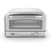 Imagem da promoção Forno de Pizza com Pedra de Pizza Cuisinart em Aço Escovado 1800W Prateado Com Forma e Pá 127V