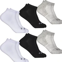 Imagem da promoção Kit 6 Pares Meias Cano Curto Baixo Hoahi Soquete Tornozelo Discreta Confortável Algodão Masculina Fe