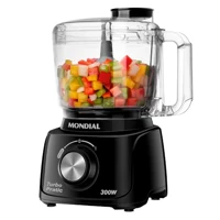 Imagem da oferta MONDIAL Mini Processador Turbo Pratic, Preto, 300W, 110V - MP-16-B