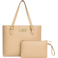 Imagem da oferta Kit Bolsa Feminina Tipo Sacola + Necessaire + Carteira Willibags