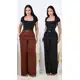 Kit 2 Calça Pantalona Feminina Alfaiataria Elegante C/ Cinto em oferta