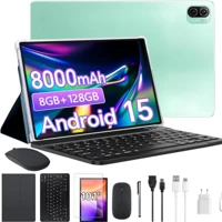 Imagem da oferta Xixaomiro Tablet Android 15 Pad 10.1", Câmera 13MP + 5MP, Bateria 8000mAh – Kit Completo com Caneta,