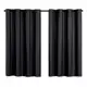 Cortina Blackout De Pvc 2,20m X 1,30m Preto Corta Luz em oferta