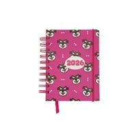 Agenda 2026 Espiral Pequena Diária Pets e Doguinhos 168 Folhas 15x11cm em oferta