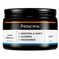 Creme Hidratante Facial Principia Ch-01 Karité Glicerina 50g Todo Tipo De Pele Dia/noite em oferta
