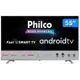 Smart TV UHD D-LED 55” Philco PTV55Q20AGBLS - Android Wi-Fi 3 HDMI 2 USB em oferta