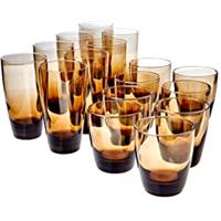 Imagem da promoção Classic Mocha Jogo com 16 Copos Whisky/L; drink Libbey Transparente