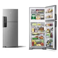 Geladeira Consul Frost Free Duplex 410 litros com Espaço Flex em Inox Com Controle Interno de Temper em oferta na Magazine Luiza