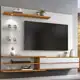 Painel Para Tv Até 60 Polegadas 1 Porta Nt1115 Off White/freijó Trend - Notável Branco em oferta