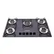 Cooktop 5 Bocas Chamalux Preto com Ultra Chama Bivolt em oferta