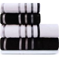 Imagem da promoção Jogo de toalhas Banhão Gigante Karsten Lumina 5 Peças - Fio Penteado Branco