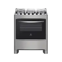 Fogão 5 Bocas Electrolux Prata - Acendimento Automático 76LSU em oferta na Magazine Luiza
