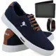 Kit Sapatênis Polo Joy Masculino + Carteira + Relógio Casual em oferta