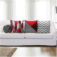 Imagem da promoção Kit Almofada Decorativa Sala Marlink Sofá Almofada Nó 04 Pçs - Ateliê Enxovais