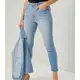 Calça AMARO Jeans Skinny Essential Azul  em oferta
