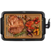 Churrasqueira Elétrica Philco PCQ1500D com Grelha em oferta na Magazine Luiza