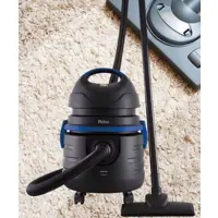 Aspirador de Pó e Água Philco 1000W Pas10 - Preto e Azul em oferta na Magazine Luiza