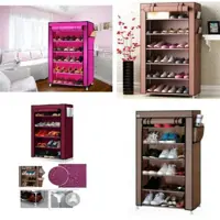 Sapateira gigante 6 prateleiras armario organizador guarda roupa estante portatil desmontavel em oferta na Magazine Luiza
