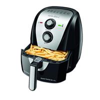 Imagem da promoção Fritadeira Sem Óleo - Air Fryer Mondial AF-55i Grand Family Inox 5,5L Preta com Timer