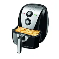 Fritadeira Sem Óleo - Air Fryer Mondial AF-55i Grand Family Inox 5,5L Preta com Timer em oferta na Magazine Luiza