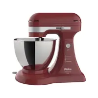 Batedeira Philco Vermelha 500W PBT510V - 4 Velocidades em oferta na Magazine Luiza
