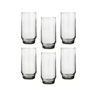 Jogo de Copos Vidro 6 Peças 410ml - Nadir Lights LD em oferta na Magazine Luiza
