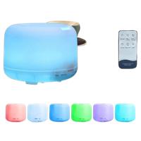 Imagem da promoção Difusor Aromatizador de Aroma Umidificador de Ar Luz Colorido Luminária Abajur Com Luz 7 Cores Led 