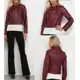 Jaqueta Cropped Facinelli Perfecto PU Feminina em oferta