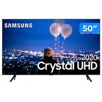 Imagem da promoção Smart TV Crystal UHD 4K LED 50” Samsung - 50TU8000 Wi-Fi Bluetooth HDR 3 HDMI 2 USB