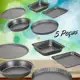 Conjunto de Formas 5 Peças Milano em Aço Carbono - Basic+ (2 Cores) em oferta