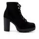 Bota Moleca Salto Alto Feminina - Preto em oferta