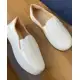 Tênis slip on feminino quadradinho casual sapatilha calce fácil confort - Via Verezze em oferta