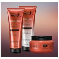 Imagem da promoção  Combo Match Força: Shampoo, 250 ml + Condicionador, 250 ml + Máscara, 250 g