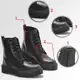 Bota Coturno Feminina plataforma tratorada Preto - soldcereja em oferta