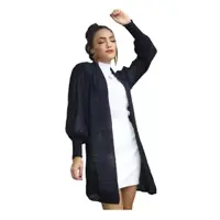 Cardigan Kimono Feminino Tricot Elegante Bufante Inverno - EUC STORE em oferta na Magazine Luiza