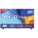 Smart TV 50” 4K LED TCL 50P635 VA Wi-Fi - Bluetooth HDR Google Assistente 3 HDMI 1 USB em oferta