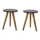 Kit 2 Mesinhas Pequena Mesa De Cabeceira Pé Palito Tripé Decoração - PARPINELLI MÓVEIS & UTILIDADES em oferta