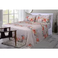 Jogo de Cama Casal Queen Size 4 Peças Microfibra 150 fios Sultan Jamile em oferta na Magazine Luiza